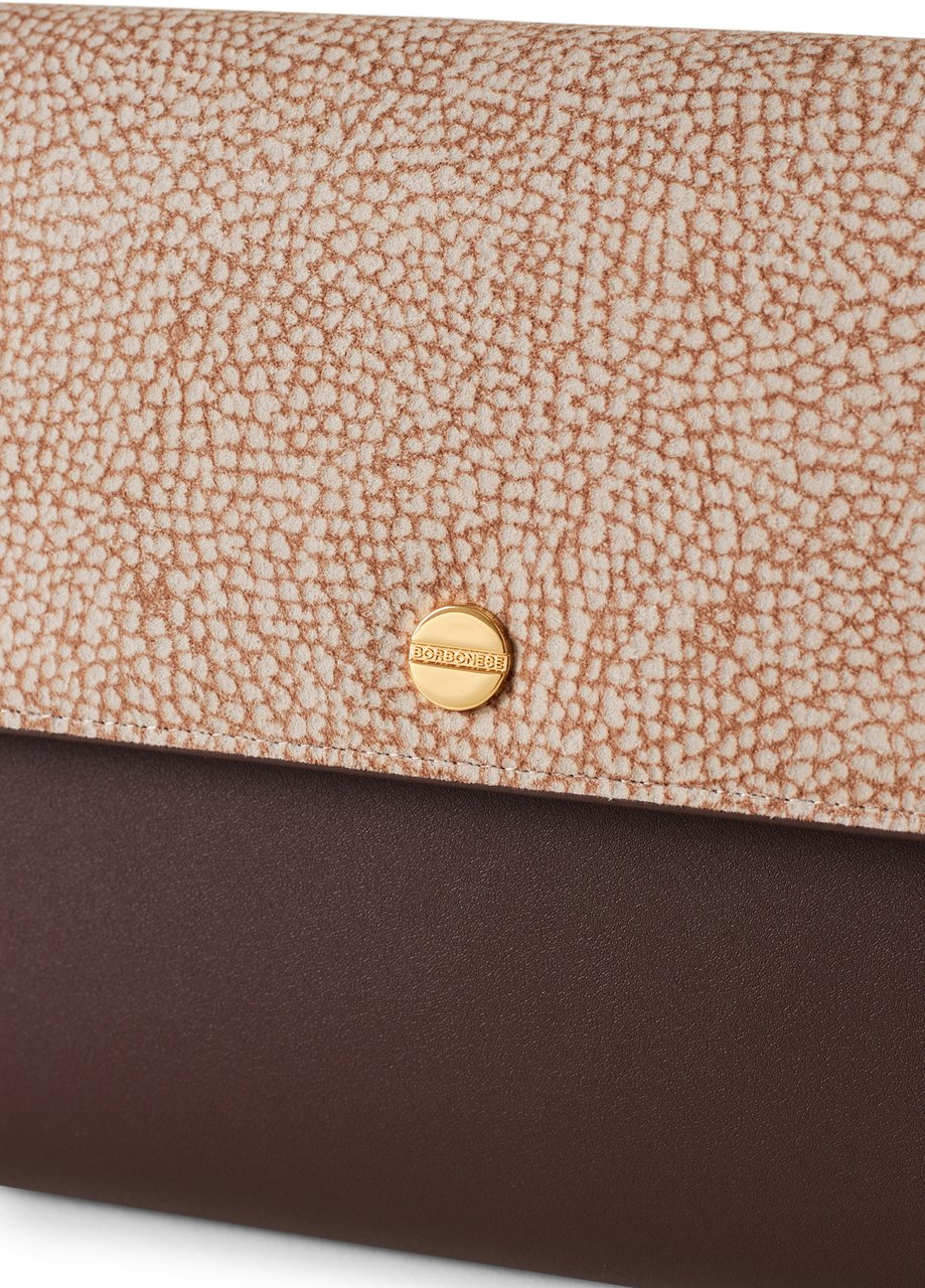 Borbonese CLUTCH Maroon