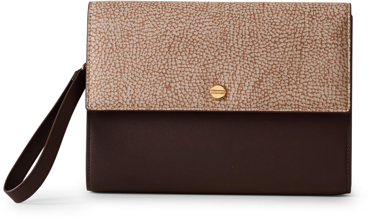 Borbonese CLUTCH Maroon