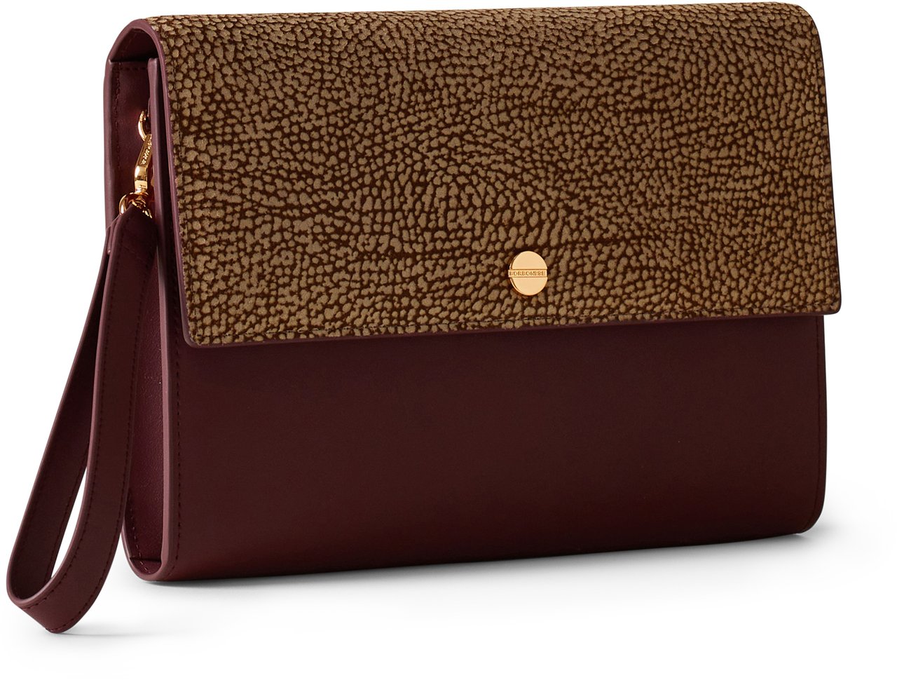 Borbonese CLUTCH Rood