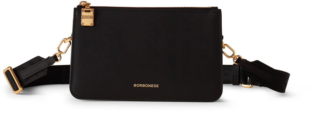 Borbonese MINI BAG Zwart