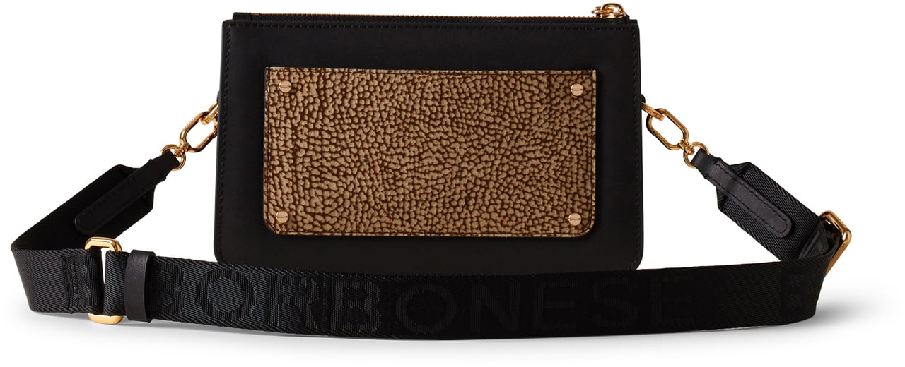Borbonese MINI BAG Zwart