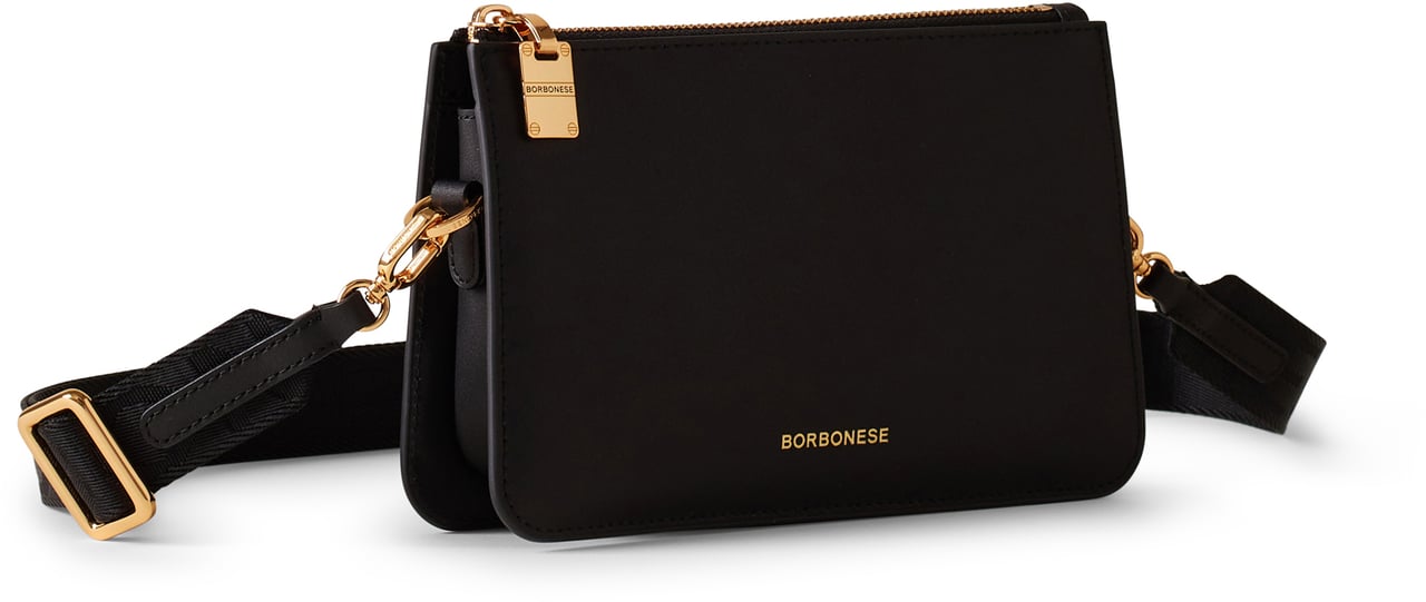 Borbonese MINI BAG Zwart