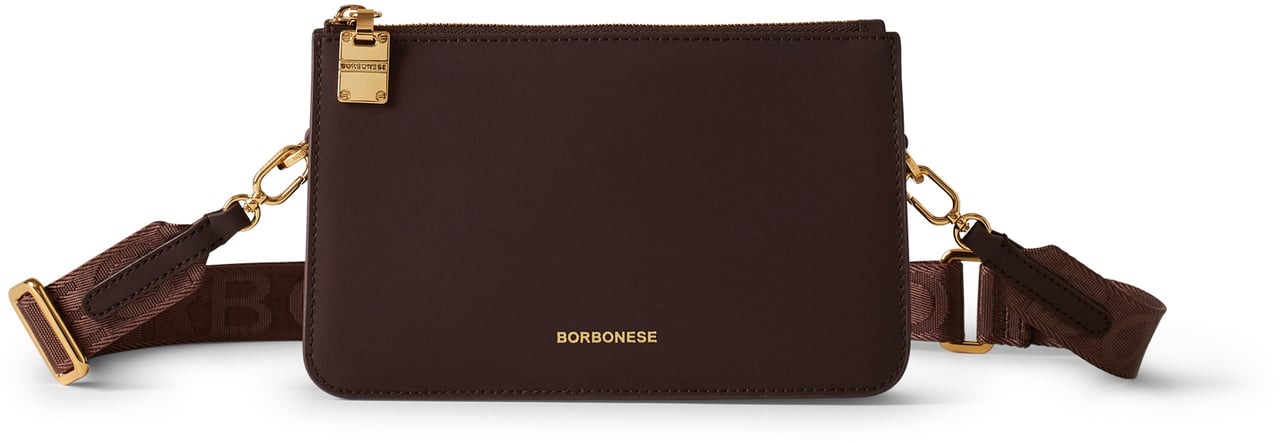 Borbonese MINI BAG Maroon