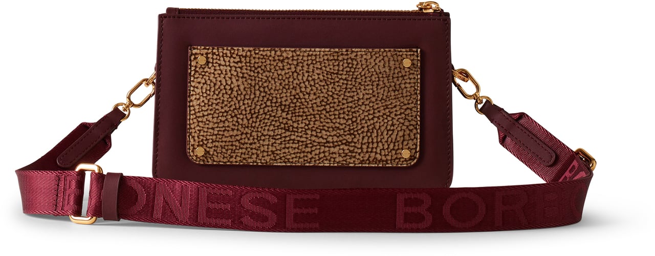 Borbonese MINI BAG Rood