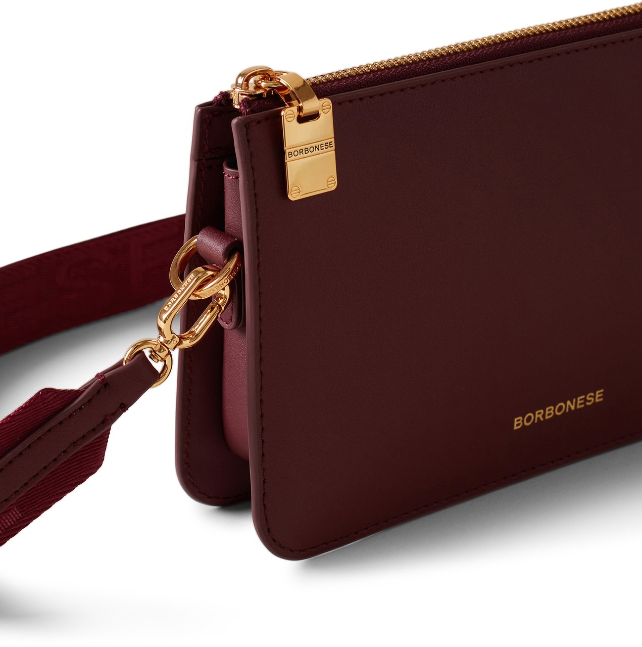 Borbonese MINI BAG Rood