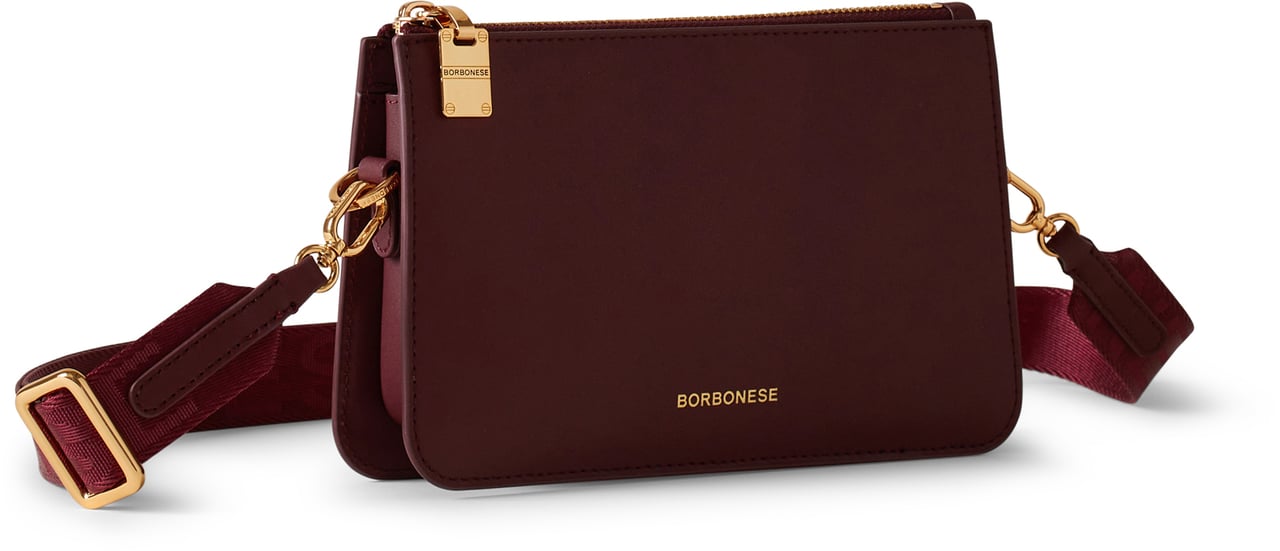 Borbonese MINI BAG Rood
