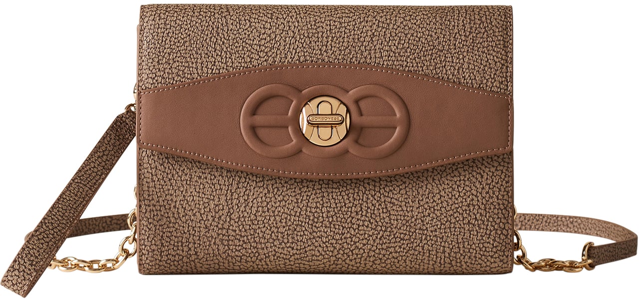 Borbonese MOONLIGHT MINI BAG Beige