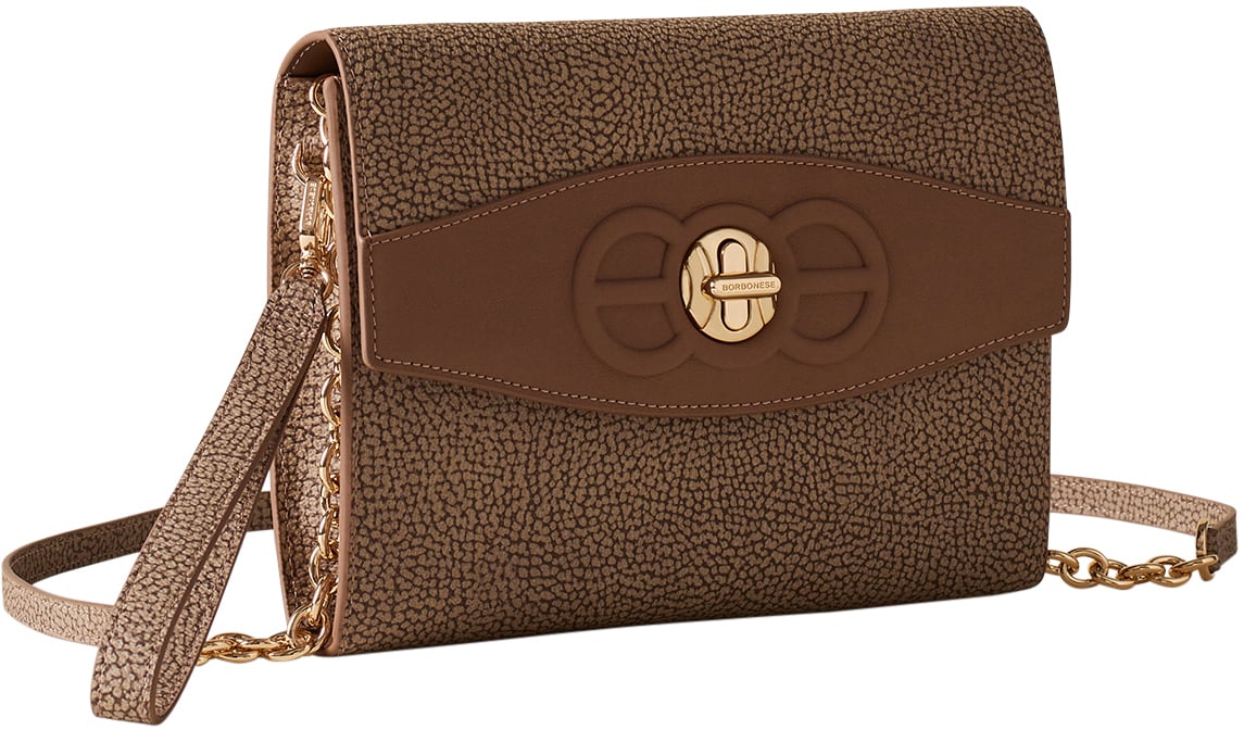 Borbonese MOONLIGHT MINI BAG Beige