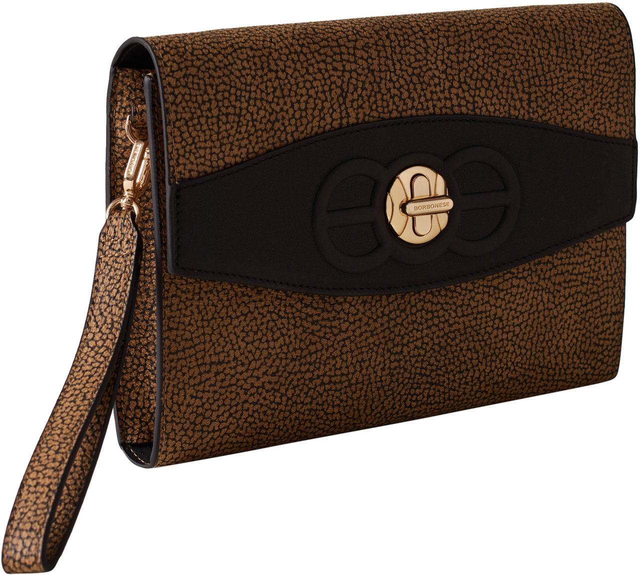 Borbonese MOONLIGHT MINI BAG Bruin