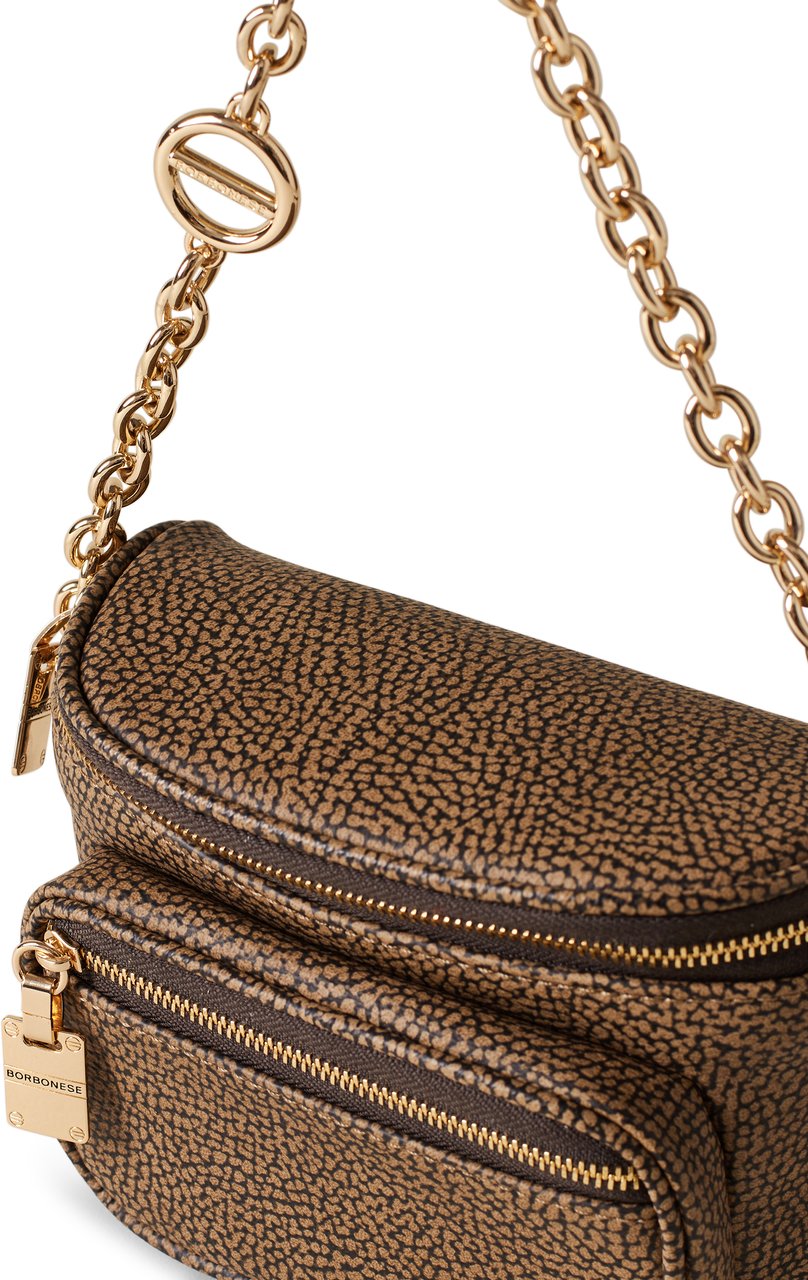 Borbonese MINI BELT BAG Bruin