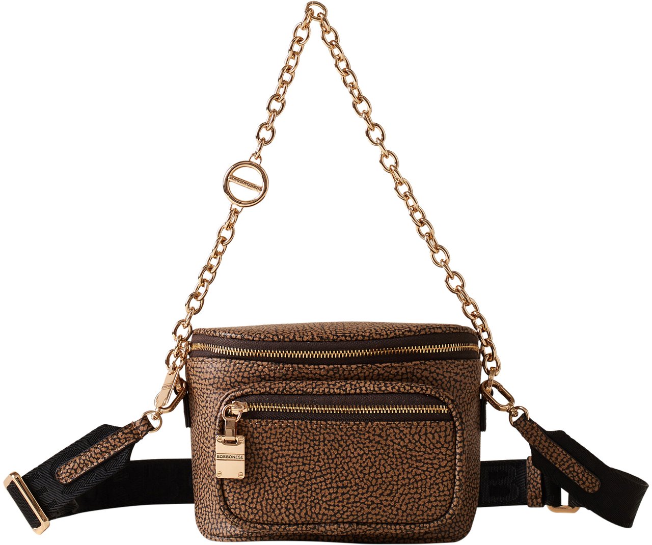 Borbonese MINI BELT BAG Bruin
