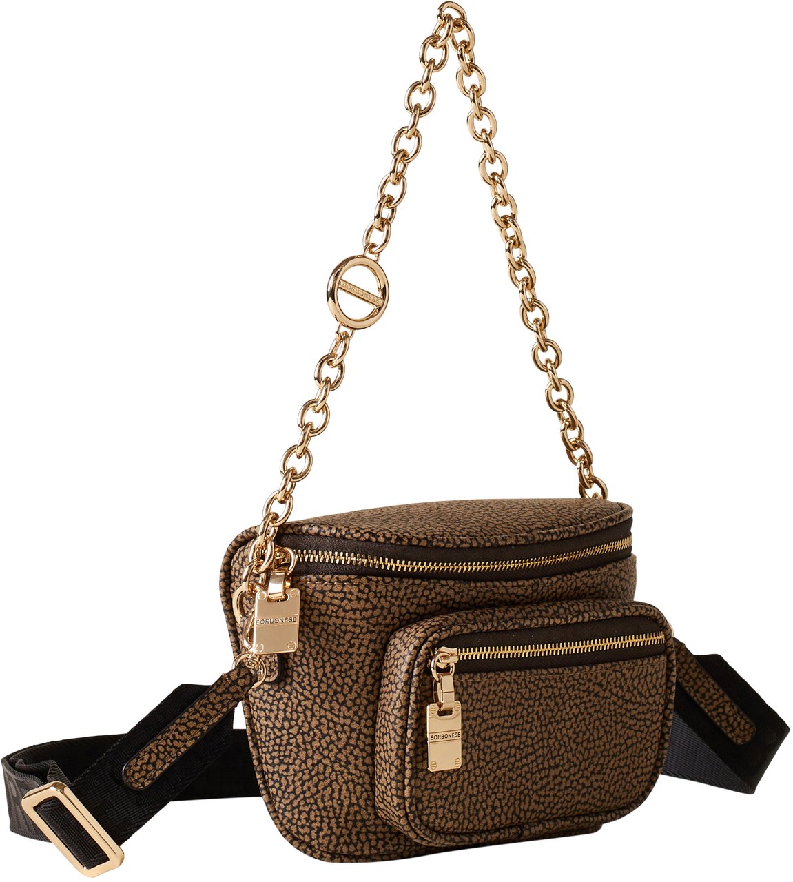 Borbonese MINI BELT BAG Bruin