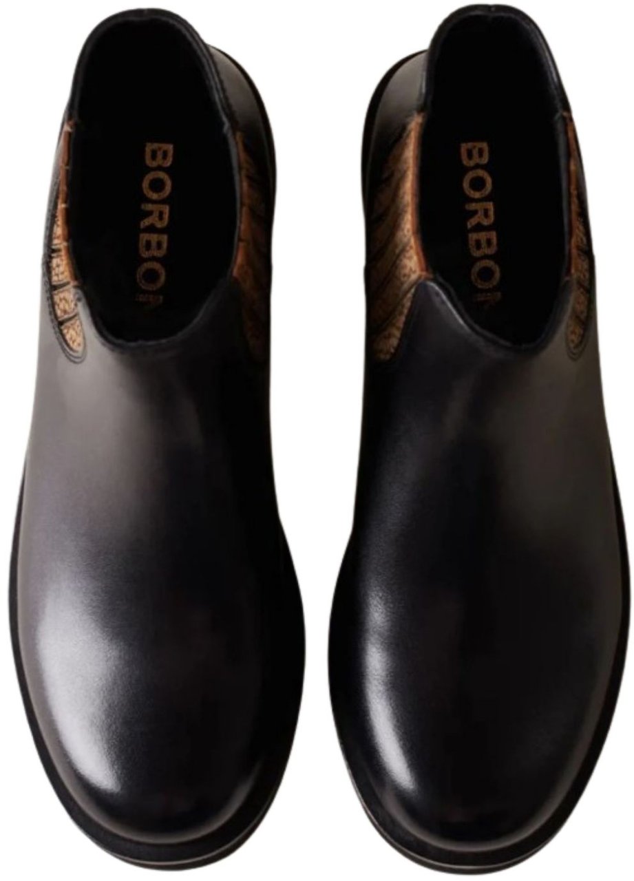 Borbonese Boots Black Zwart