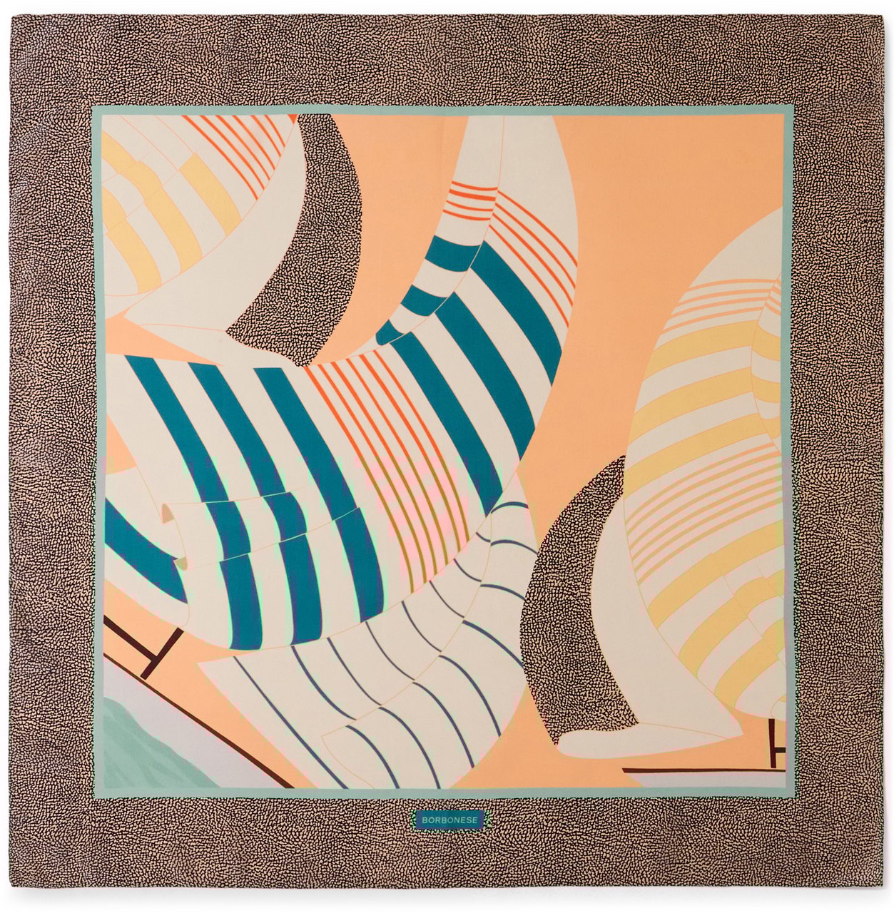 Borbonese SCARF 90X90 Bruin