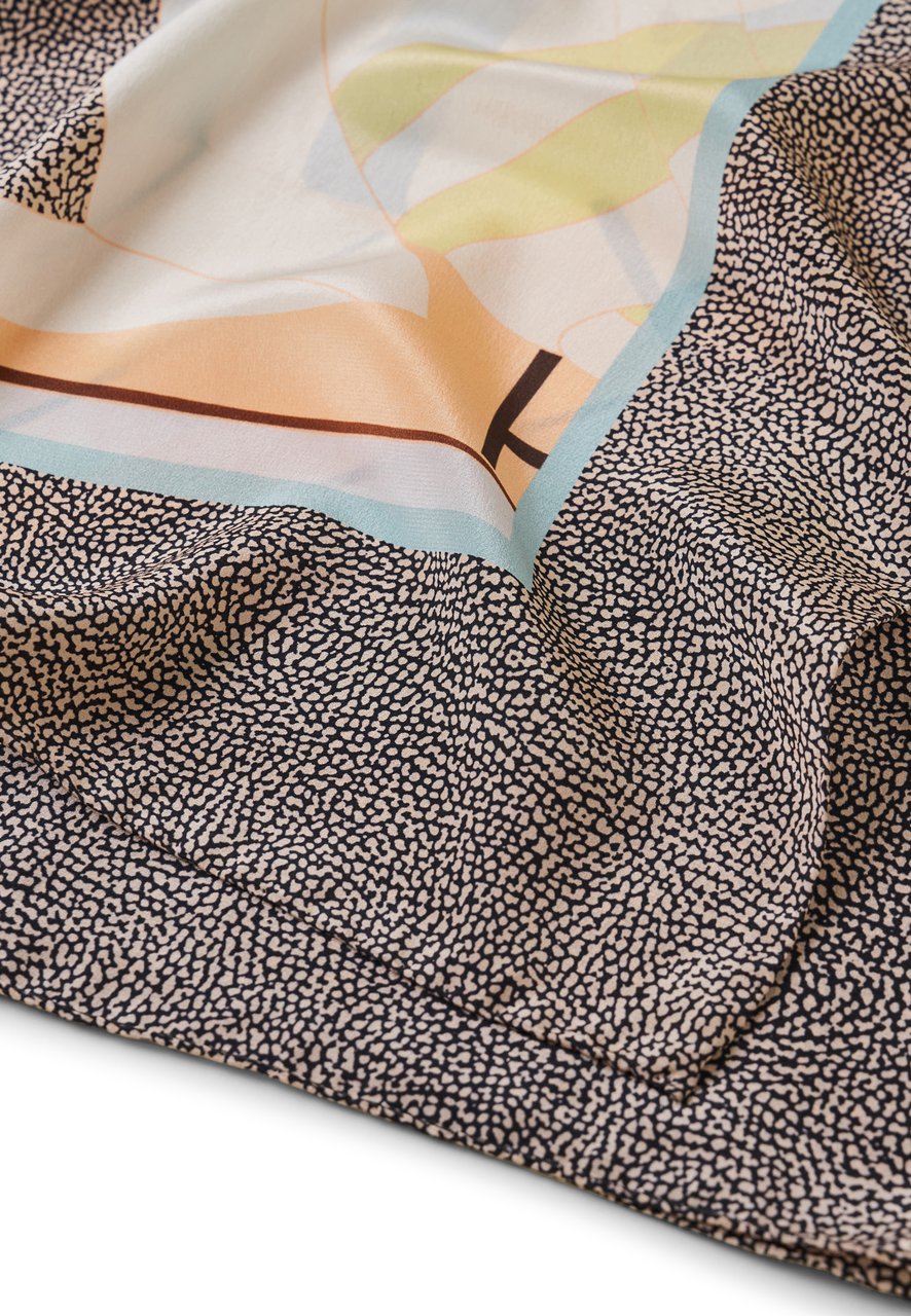 Borbonese SCARF 90X90 Bruin