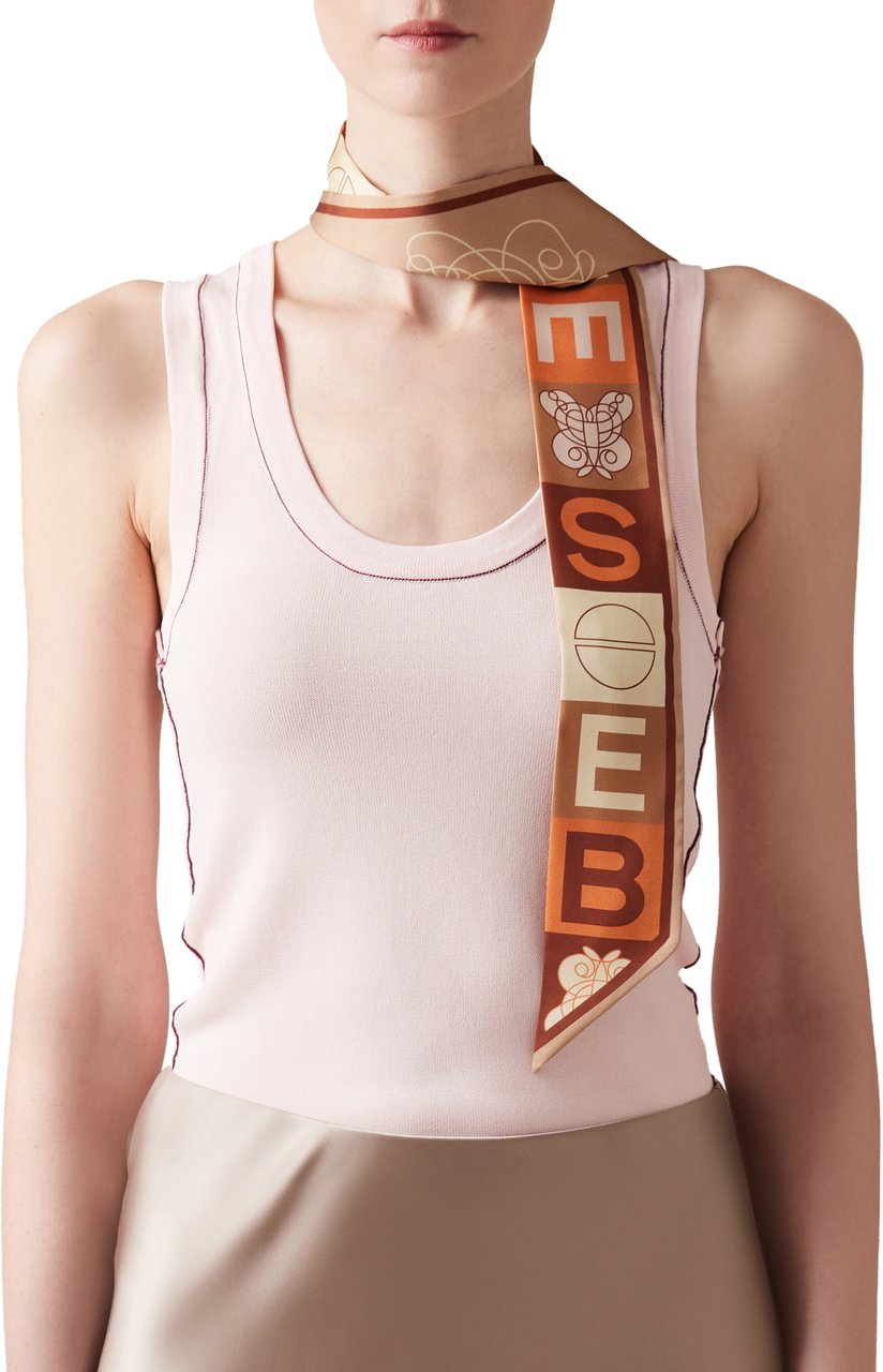 Borbonese BANDEAU SCARF 7 x 120 Divers