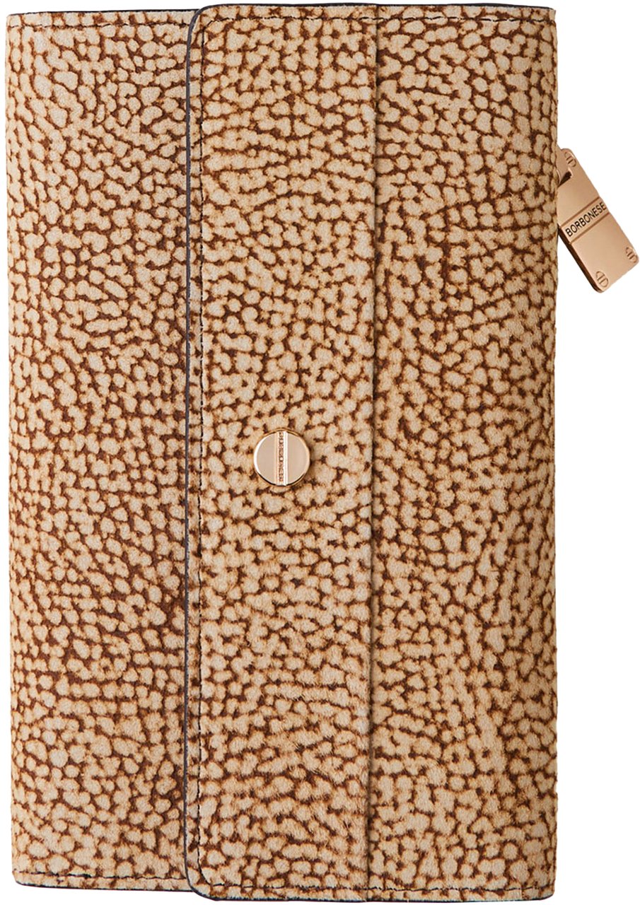 Borbonese Wallet Medium Beige