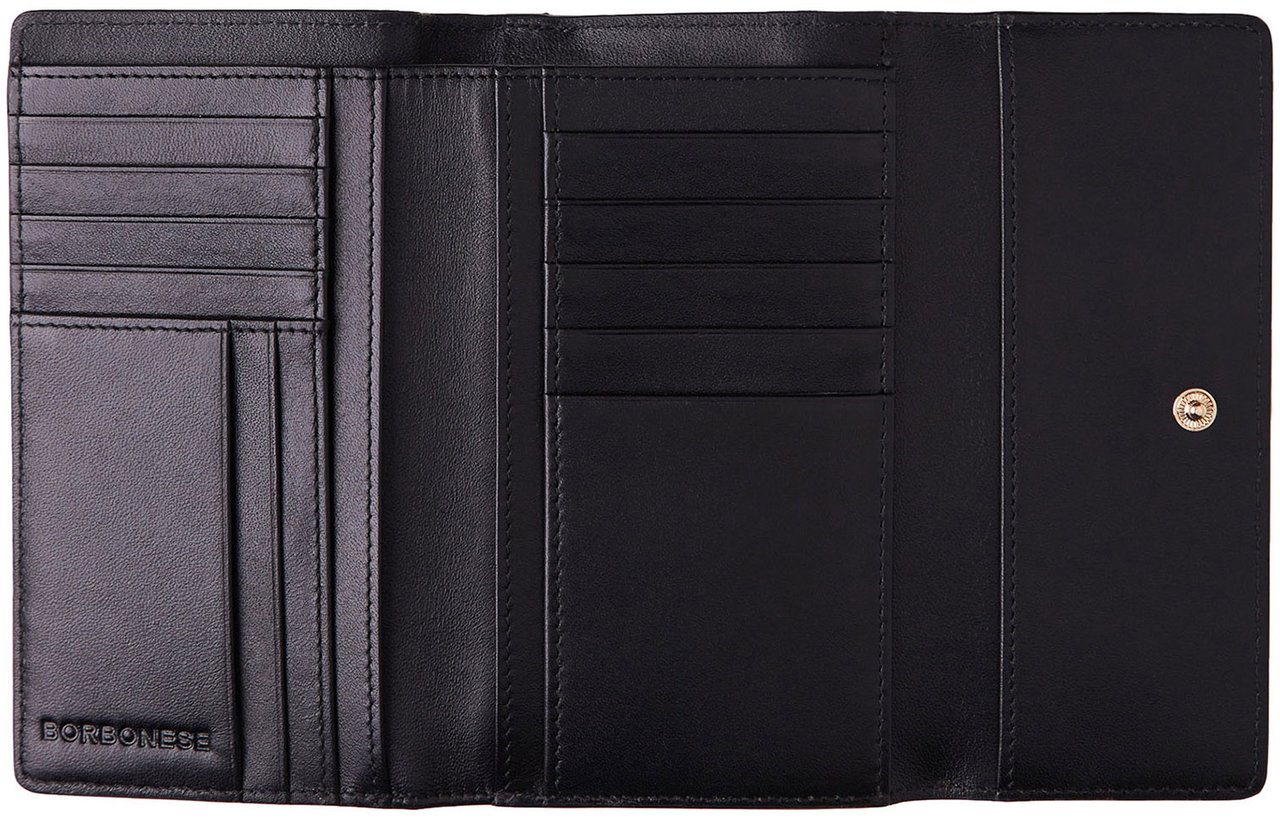 Borbonese Wallet Medium Beige