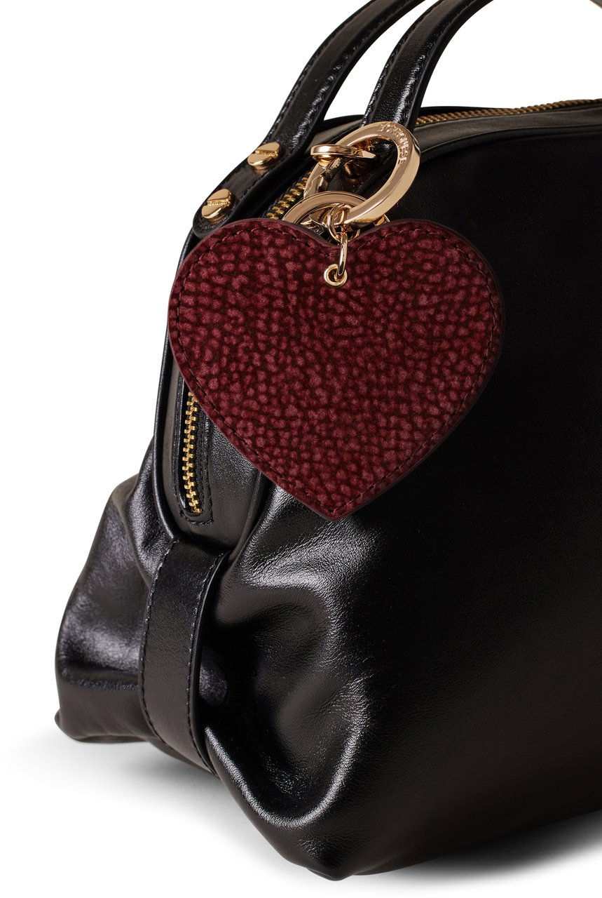 Borbonese HEART KEYCHAIN Rood