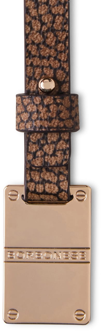 Borbonese PLATE KEYCHAIN Bruin