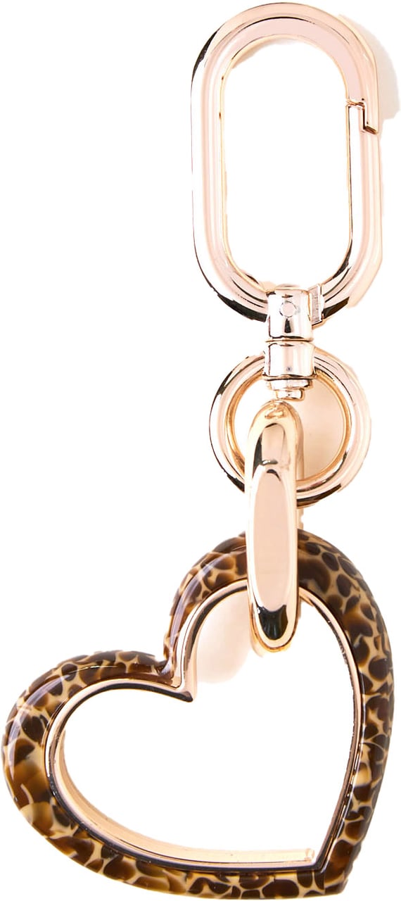 Borbonese HEART KEYCHAIN Goud