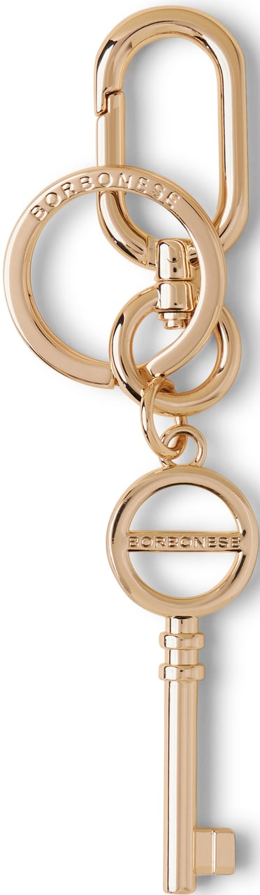 Borbonese KEY KEYRING Goud