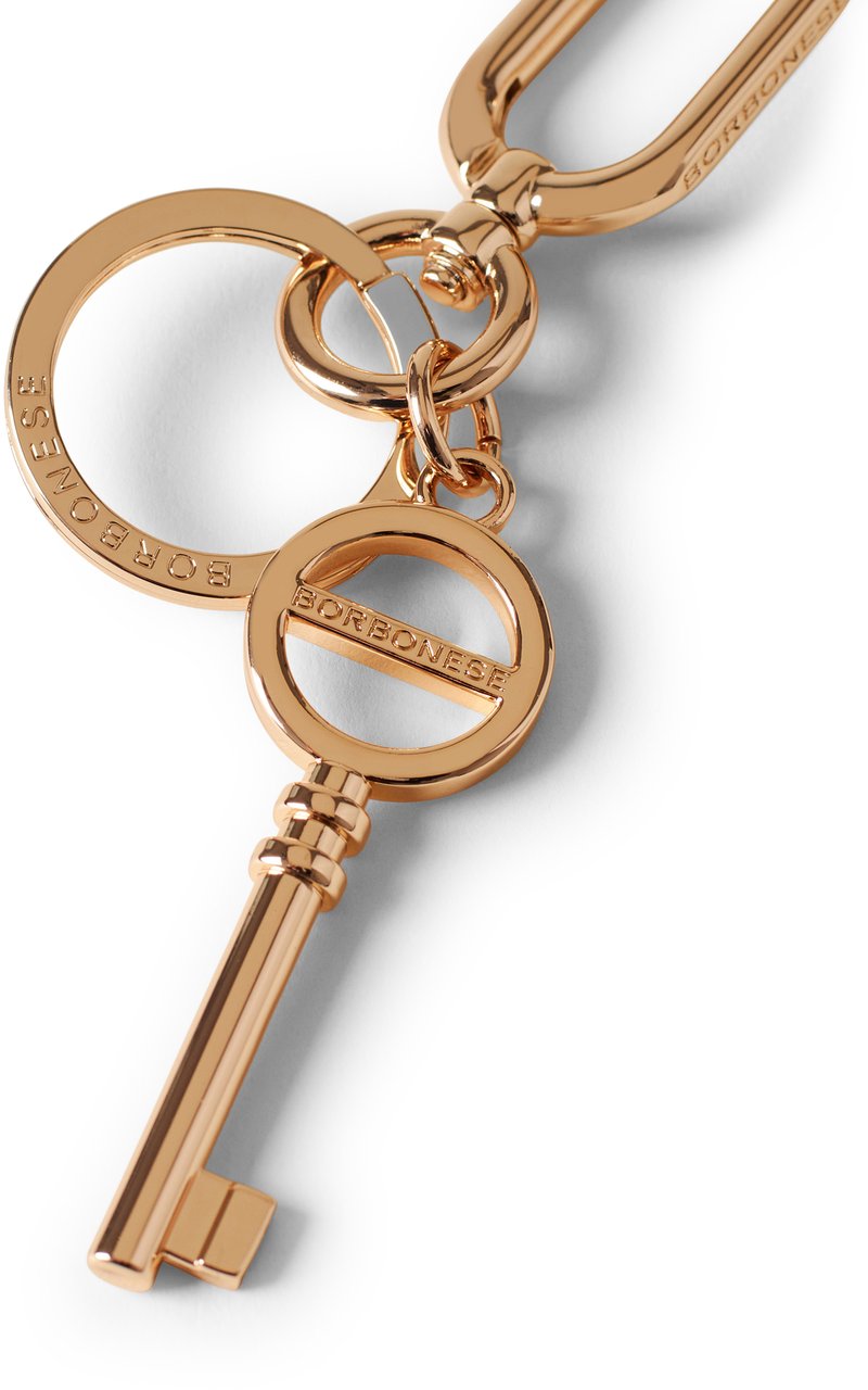 Borbonese KEY KEYRING Goud