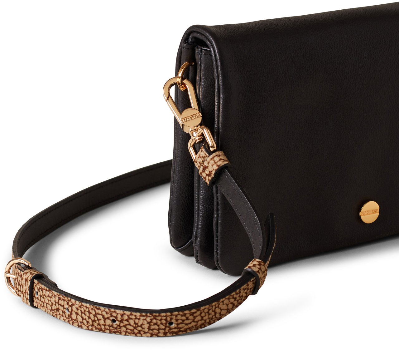 Borbonese CROSSBODY STRAP Bruin