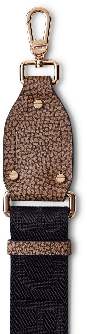 Borbonese CROSSBODY STRAP Zwart