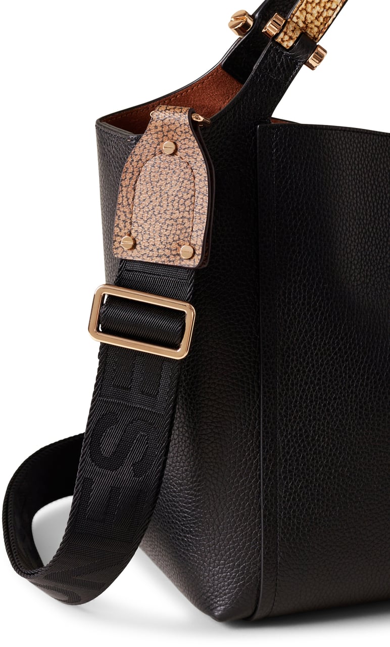 Borbonese CROSSBODY STRAP Zwart