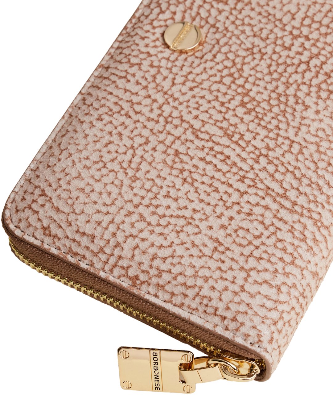 Borbonese LARGE WALLET Beige