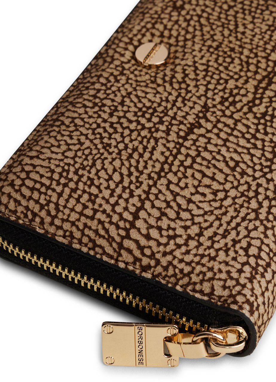 Borbonese LARGE WALLET Bruin