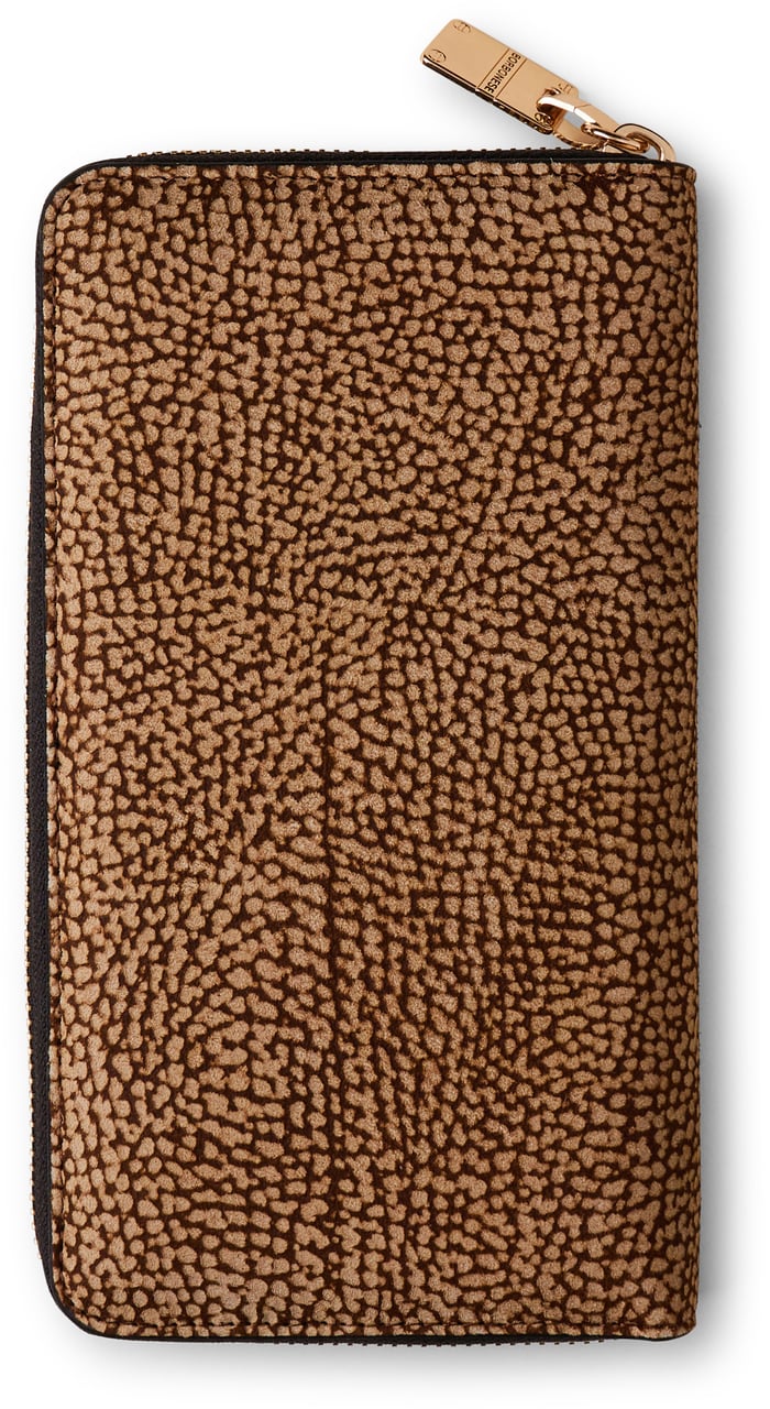 Borbonese LARGE WALLET Bruin