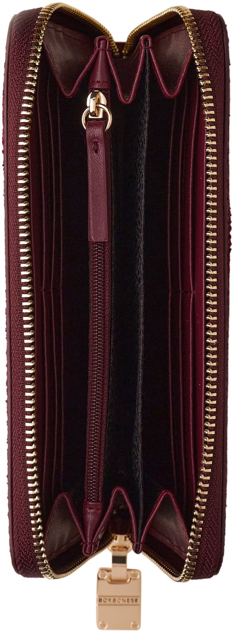 Borbonese LARGE WALLET Rood
