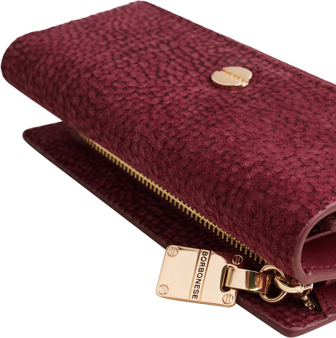 Borbonese MEDIUM WALLET Rood