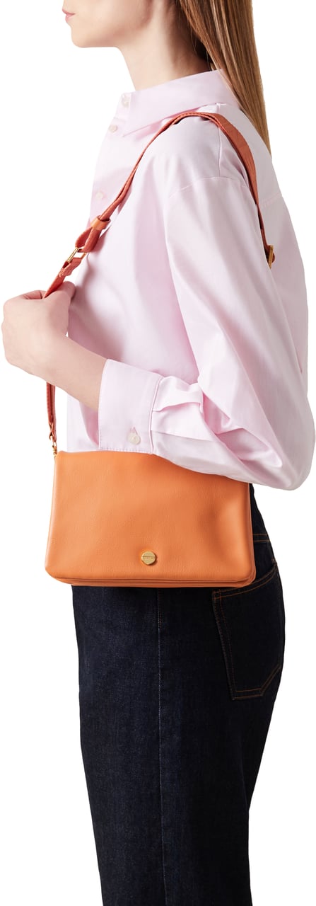 Borbonese CROSSBODY MINI Oranje