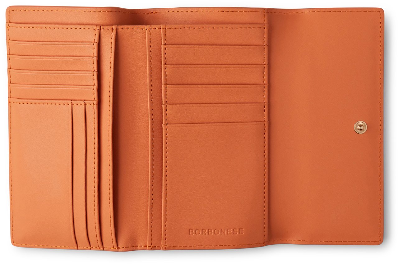Borbonese LETTERING WALLET LARGE Oranje