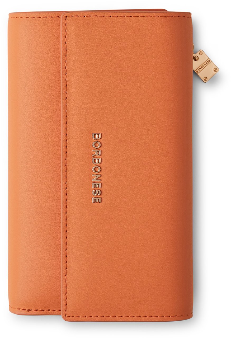 Borbonese LETTERING WALLET LARGE Oranje