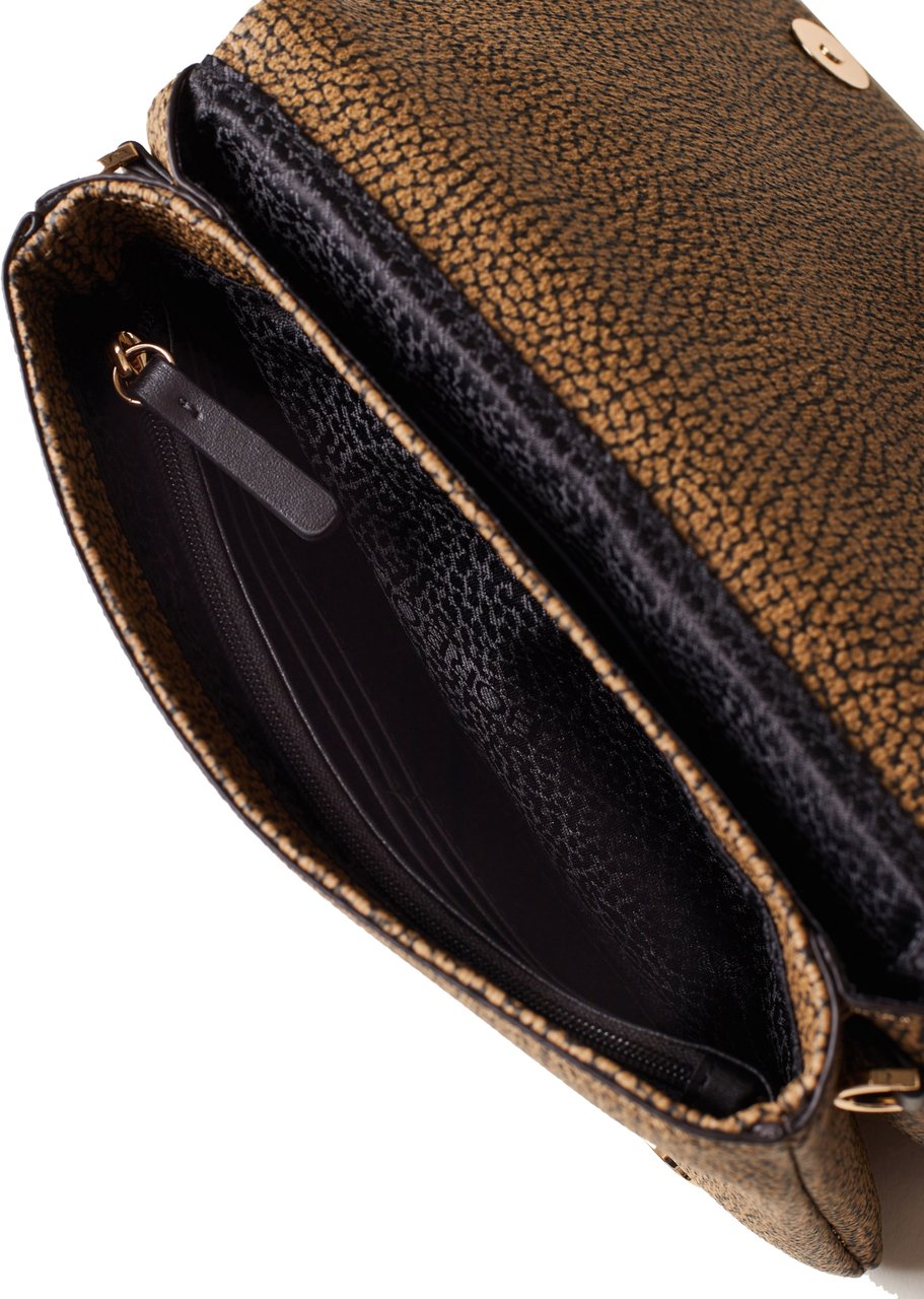 Borbonese MINI CROSSBODY BAG Bruin