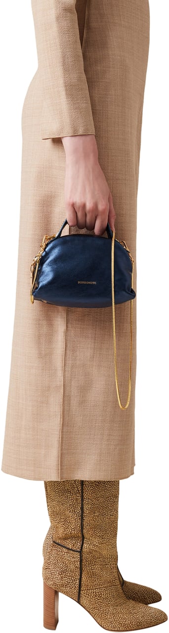 Borbonese MINI BAULETTO BAG Blauw