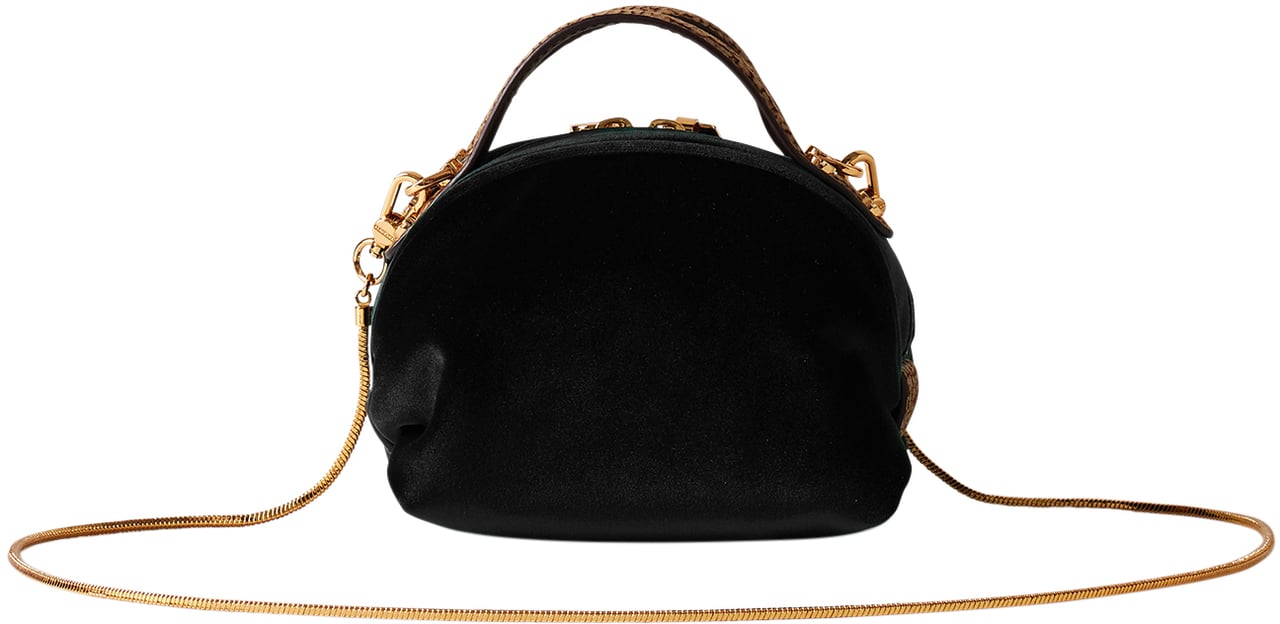 Borbonese MINI BAULETTO BAG Zwart