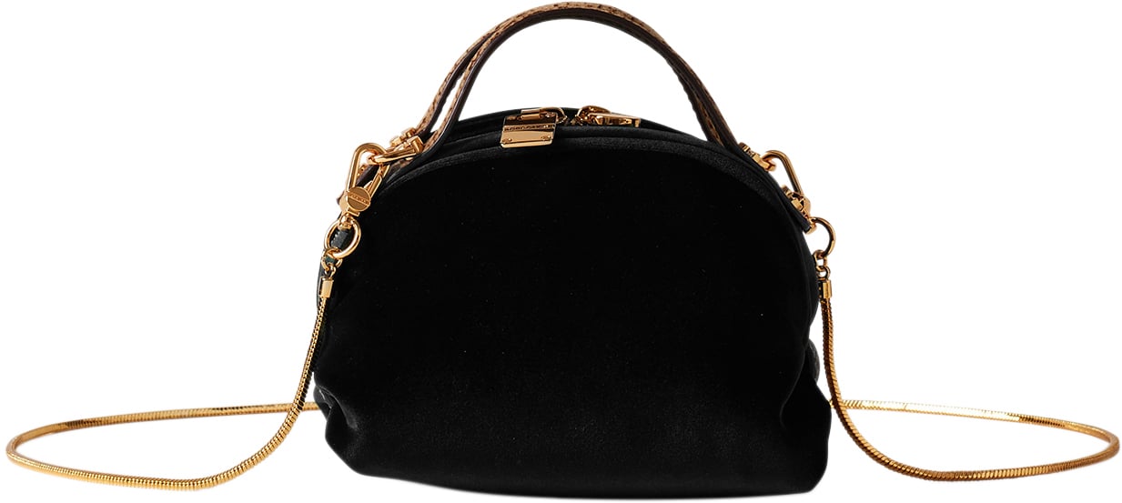 Borbonese MINI BAULETTO BAG Zwart