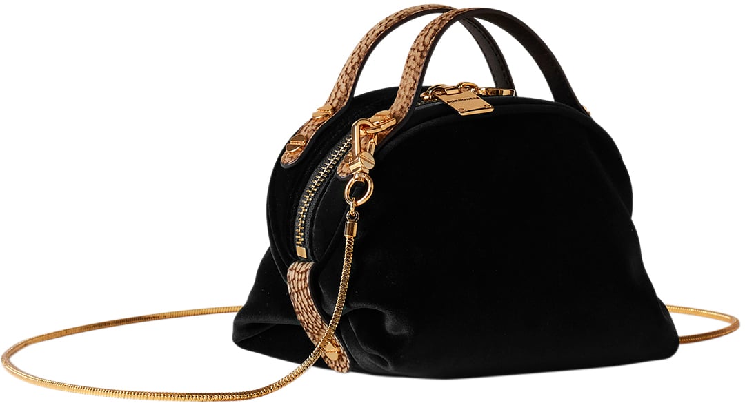 Borbonese MINI BAULETTO BAG Zwart