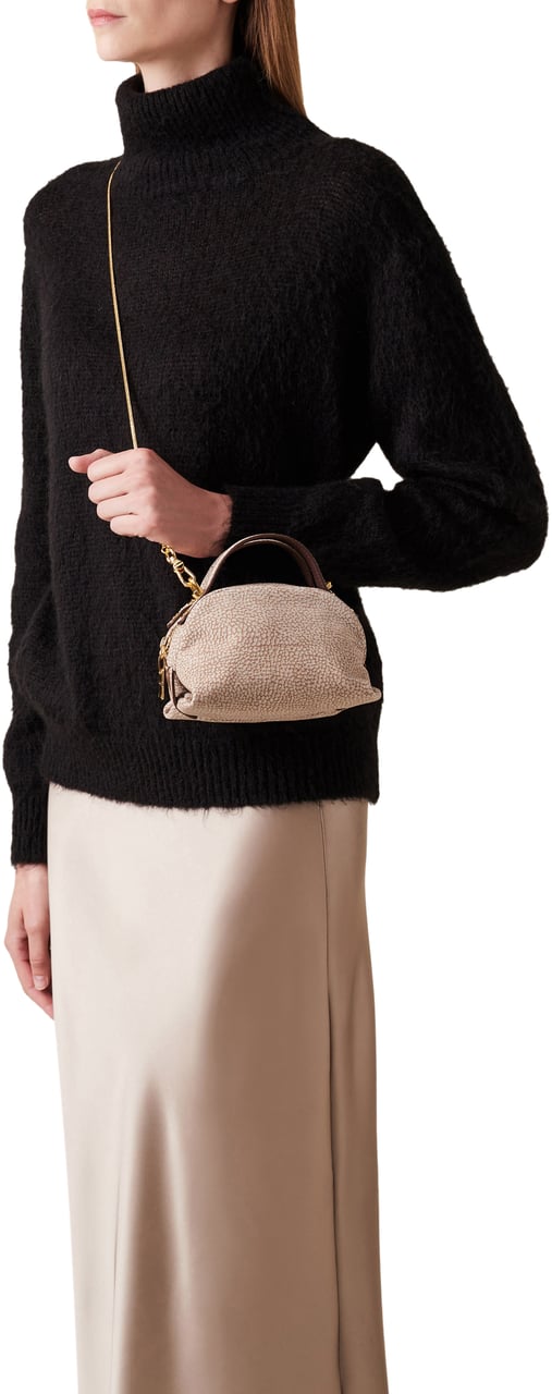 Borbonese MINI DUFFLE BAG Beige