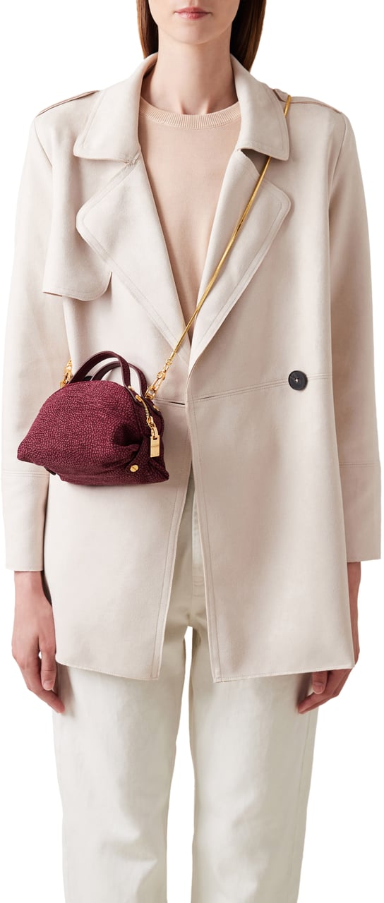 Borbonese MINI DUFFLE BAG Rood