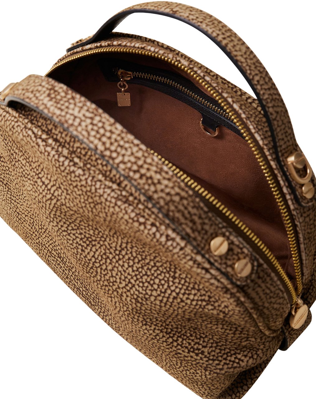 Borbonese SMALL DUFFLE BAG Bruin