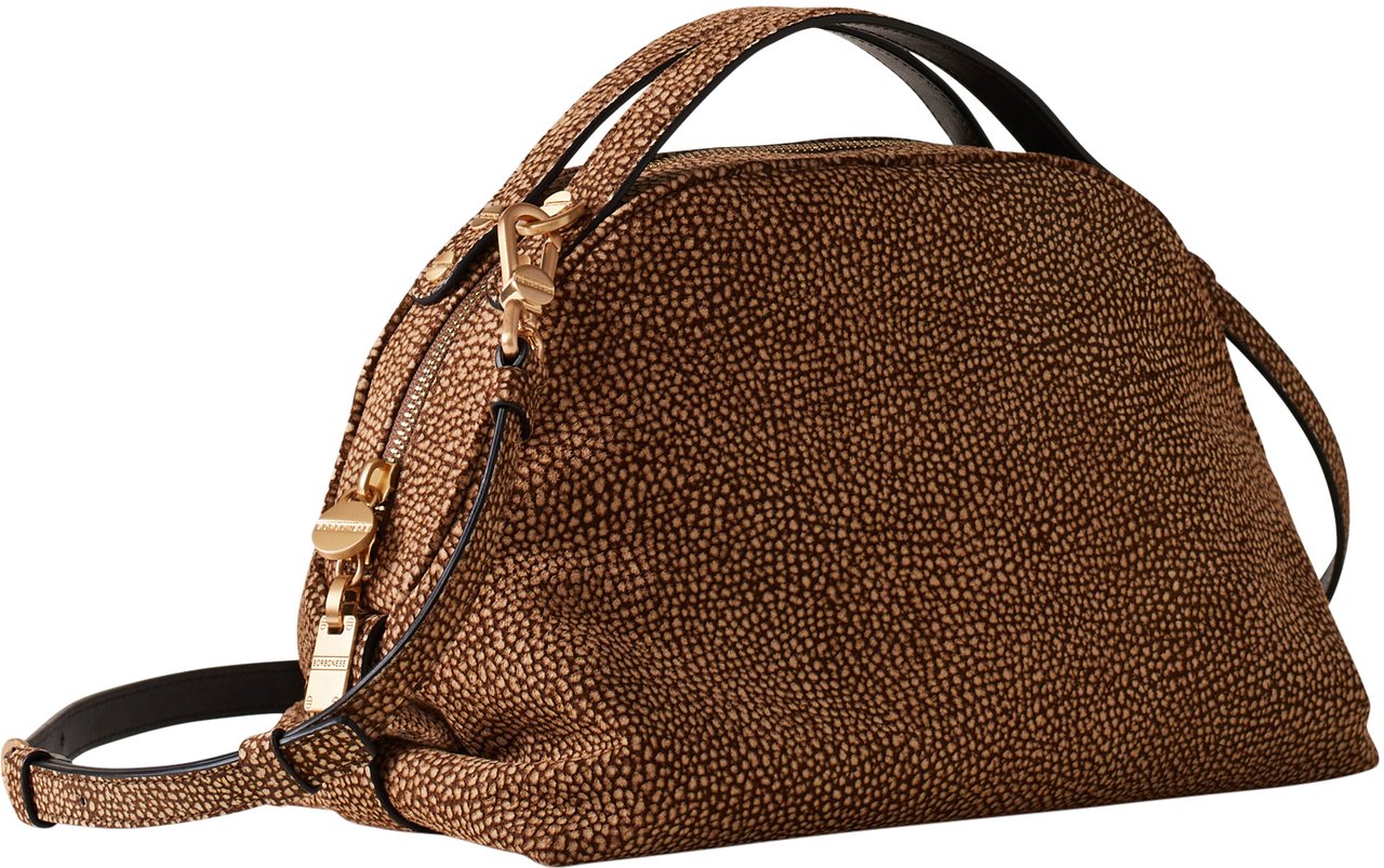 Borbonese SMALL DUFFLE BAG Bruin