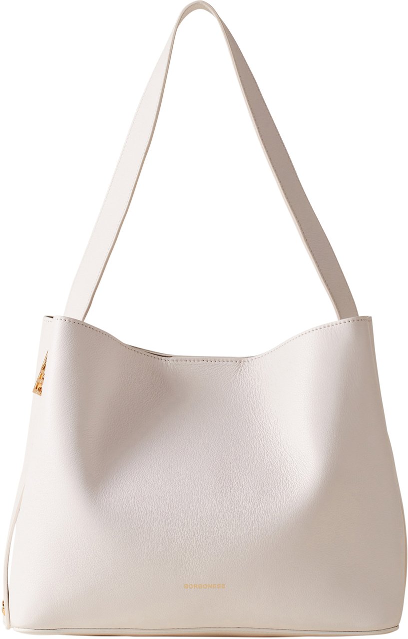 Borbonese NUEVE BUCKET MEDIUM Wit