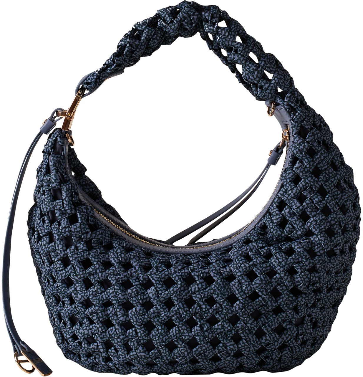 Borbonese LA NIDO HOBO MINI Blauw