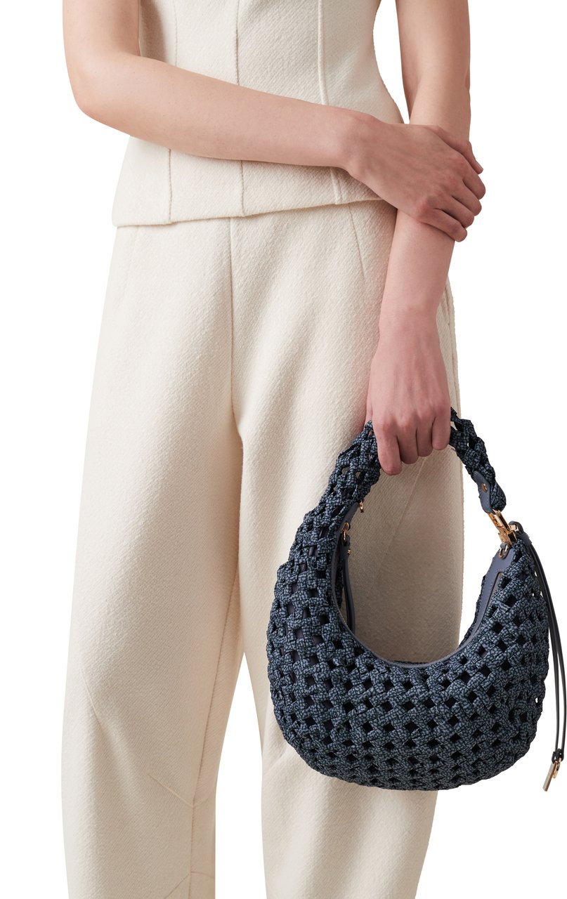 Borbonese LA NIDO HOBO MINI Blauw